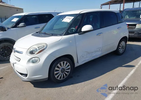 2014 Fiat 500L Easy from USA, damaged, VIN ZFBCFABH9EZ004428